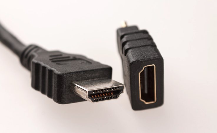 HDMI cable and adapter